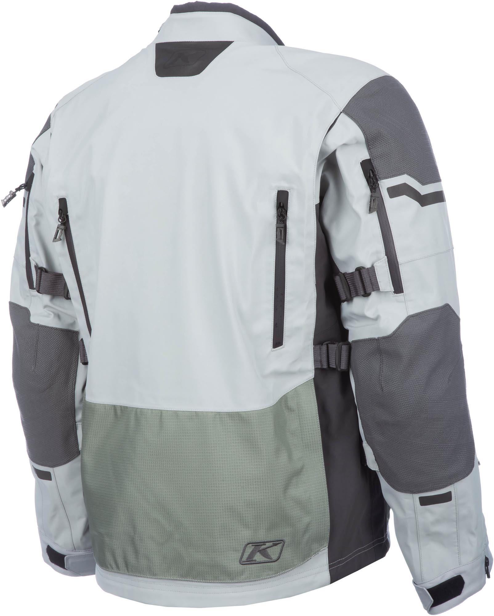 Klim Badlands Pro Rogue Gore-Tex Motorrad Textiljacke hellgrau S Abbildung 2