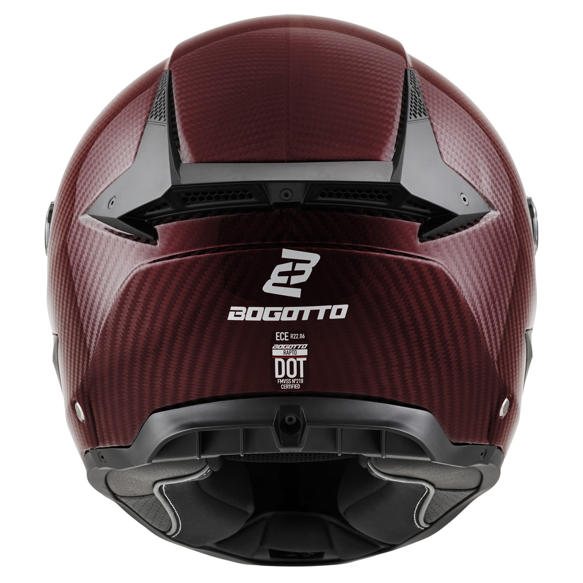Bogotto Rapto Carbon Casco rosso XS Figura 7