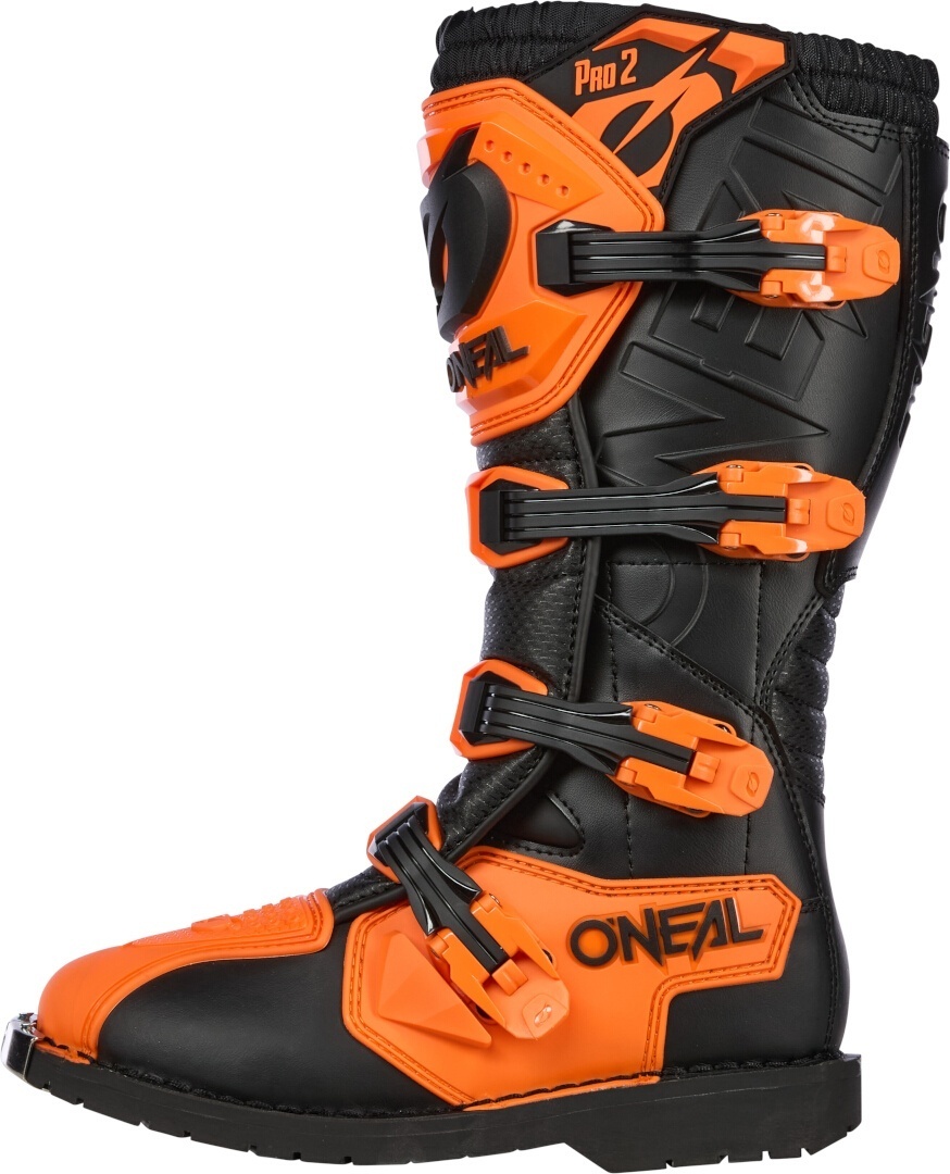 Oneal Rider Pro 2 Motocross støvler sort/orange 43 Figur 3