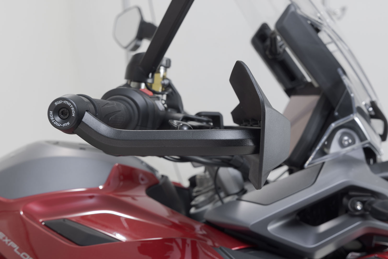 Kit SW-Motech Sport de protecție de mână - Negru. Modele Triumph Tiger 1200GT / Rally. Figura 5