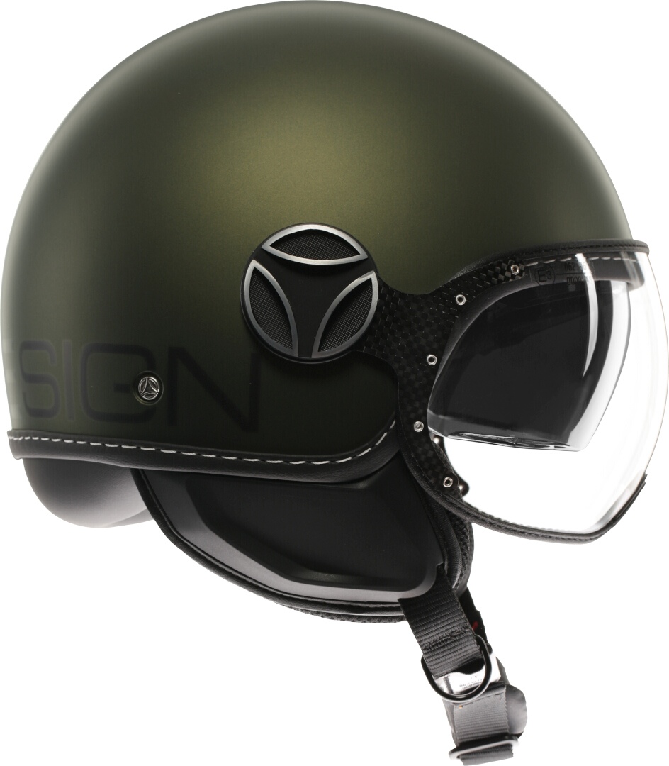 MOMO FGTR Evo Mono 2.0 Cască cu reacție Verde mat S (55/56) Figura 3