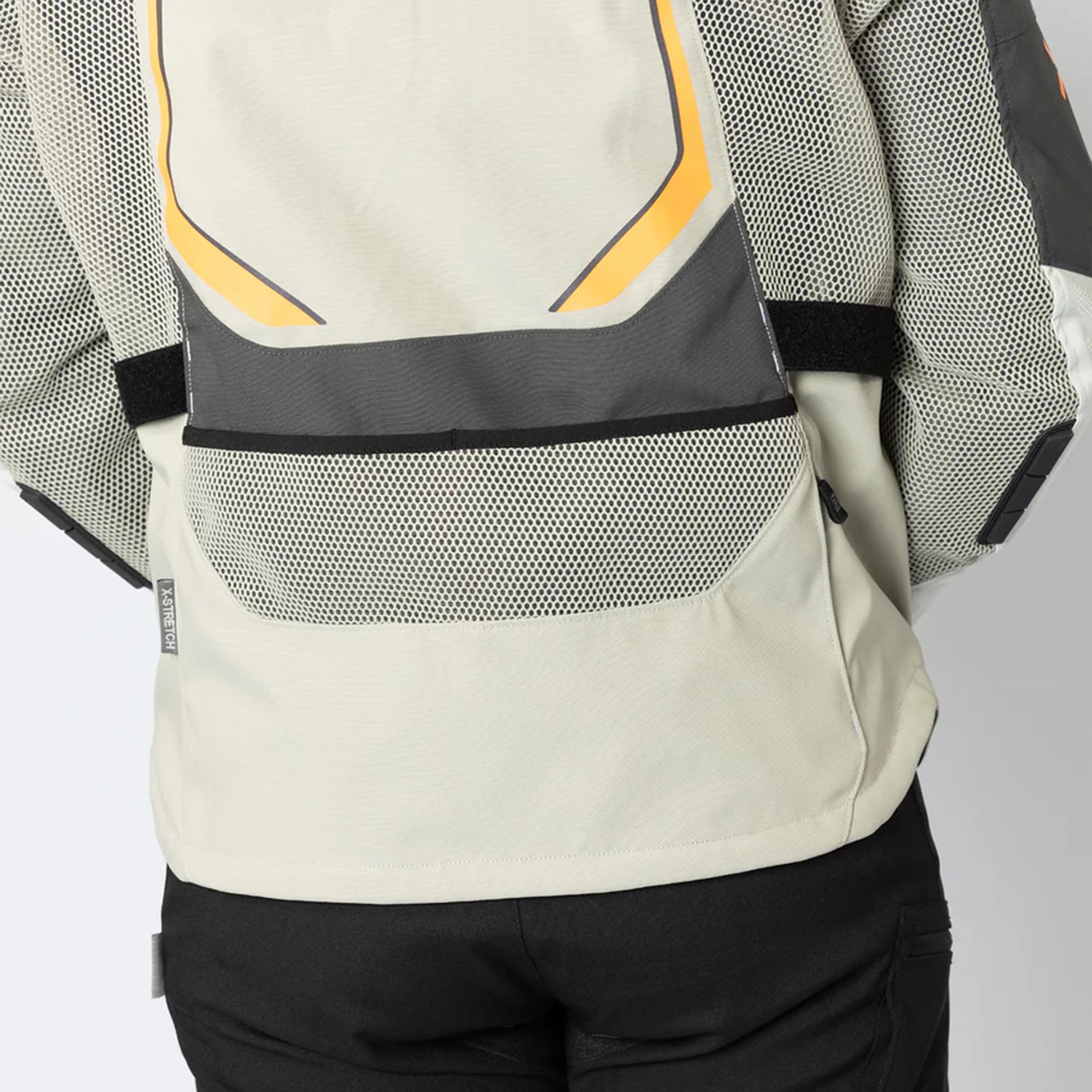 IXS Tourster-Big Air 1.0 Mesh Motorcycle Textile Jacket grey/beige 5XL Figure 15
