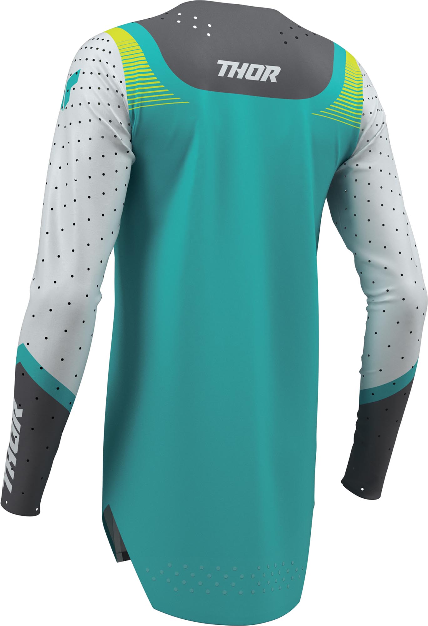Thor Sportmode Velocity Tricou feminin de motocross Gri L Figura 3
