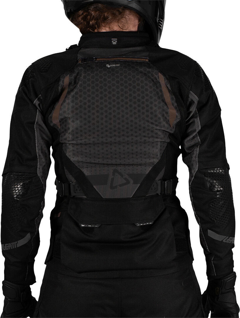 Leatt ADV Flowtour 5.5 Damer Motorcykel Textil Jacka svart M Figur 20