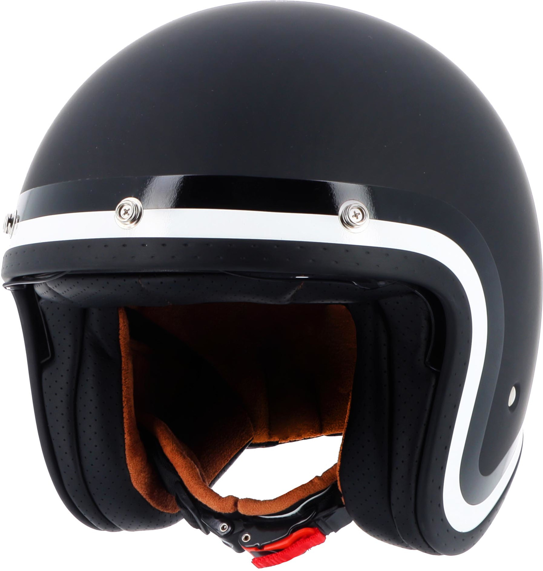 Von Dutch X Helstons Long Way Jethjelm Sort/hvid S Figur 1