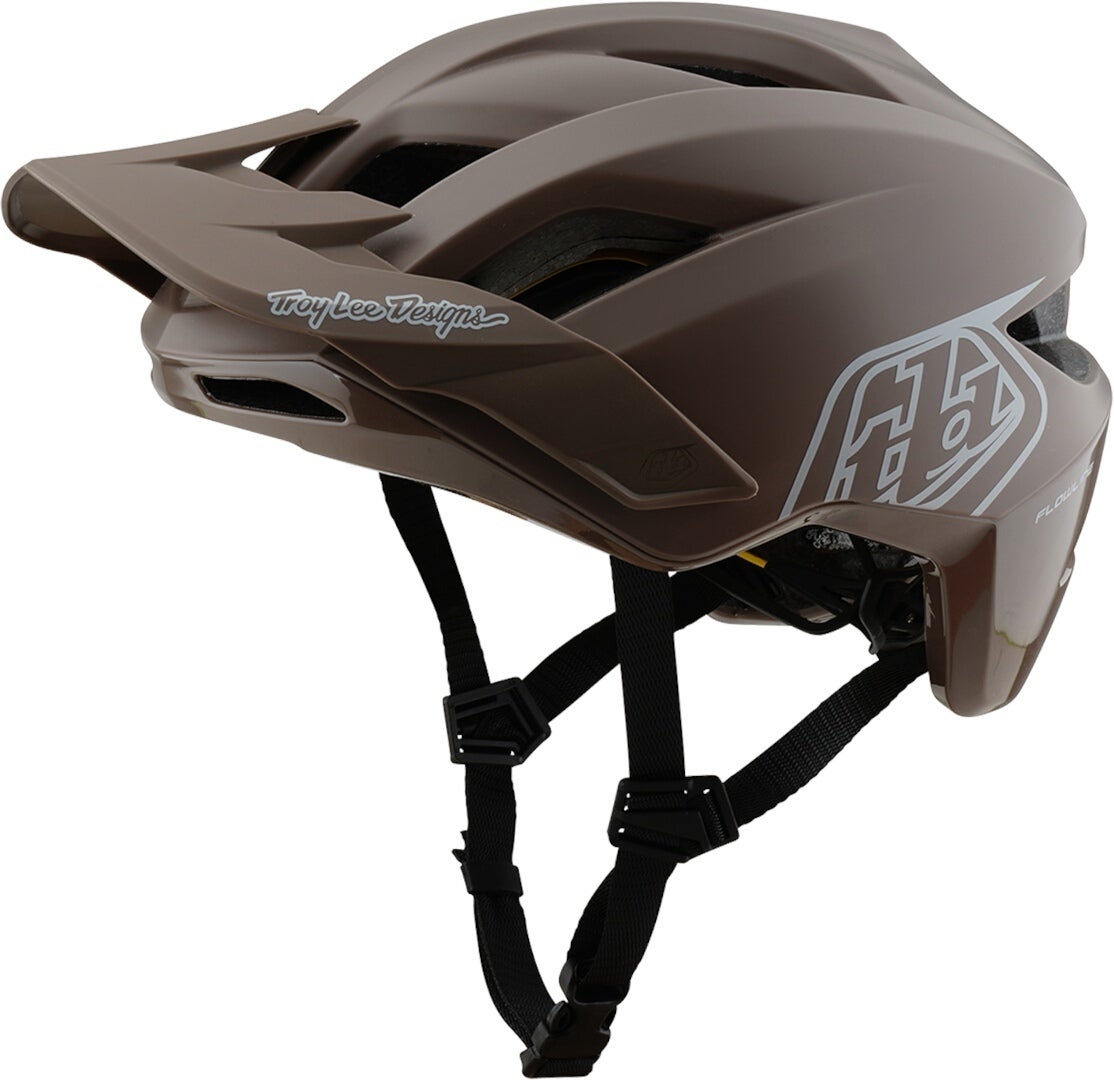 Troy Lee Designs Mips Flowline Point Cykelhjelm til børn Brun Matt 48-53 cm Figur 4