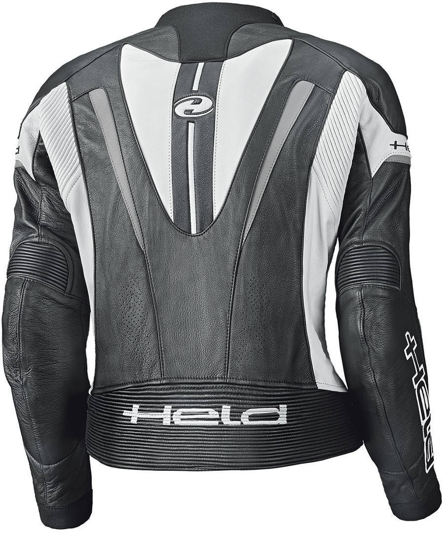 Held Debbie II perforierte Damen Motorrad Lederjacke schwarz/weiß 23 Abbildung 2