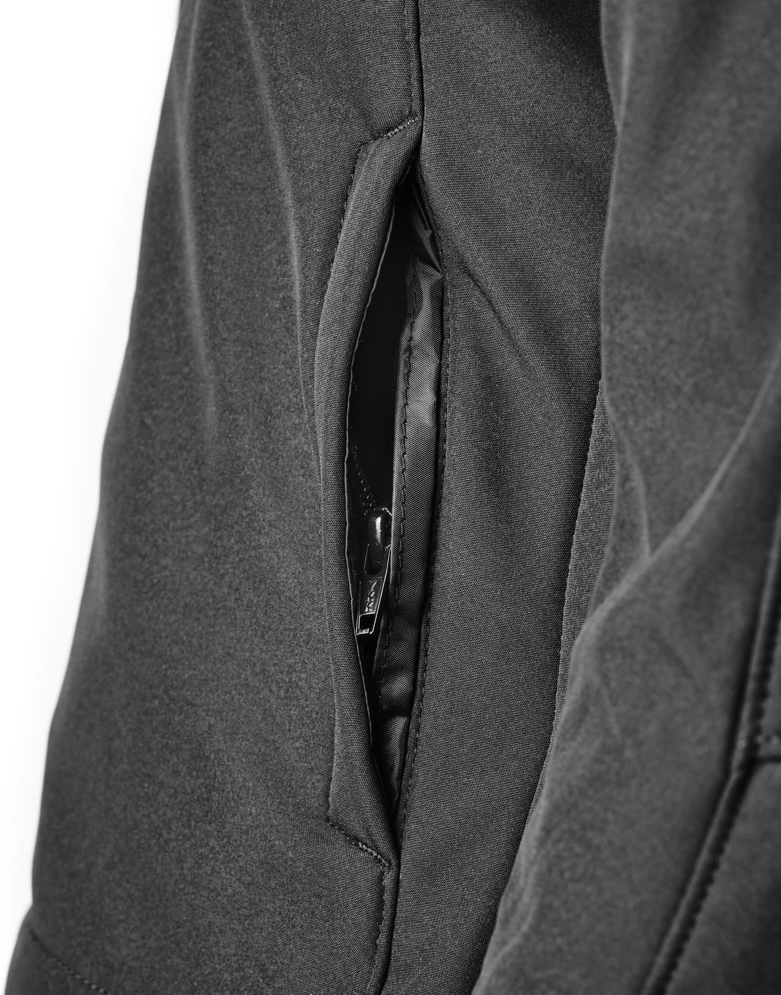Side view of GMS Falcon Neo Softshell waterproof Ladies Motorcycle Textile Jacket