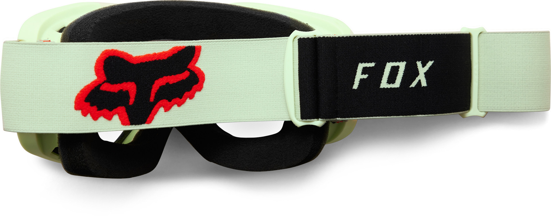 FOX Main X Stray Tear-Off Motocross Brille gelb/rot Abbildung 2