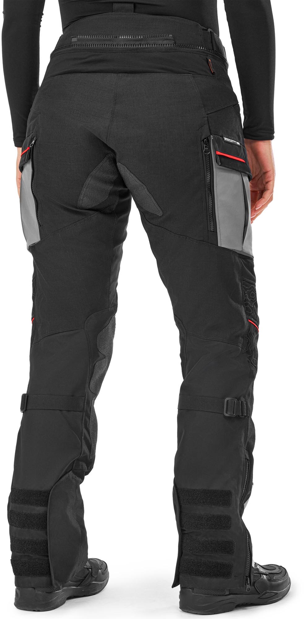 SHIMA Tracker Dames Motorfiets Textiel Broek grijs/wit M Figuur 5
