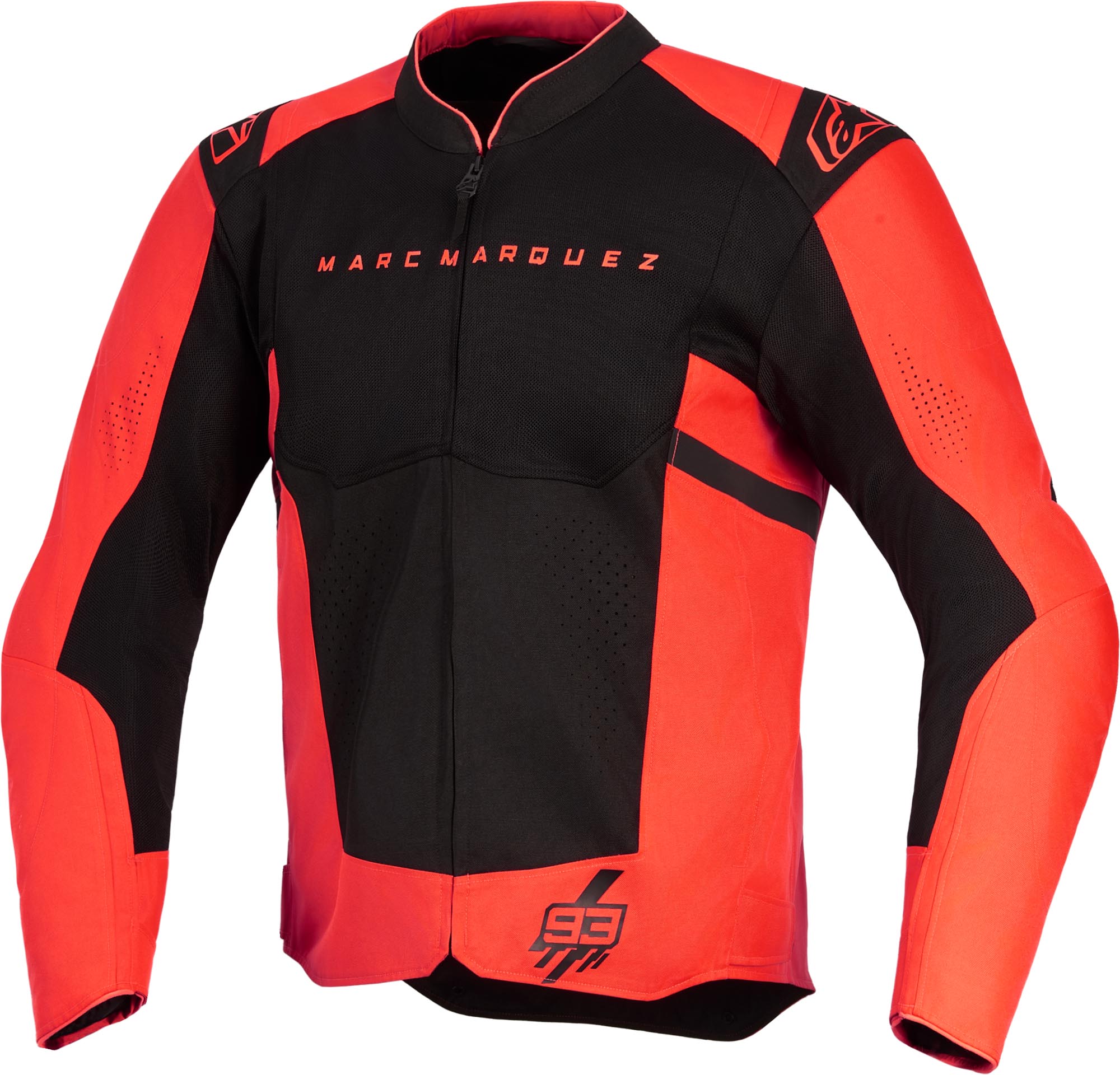 black/neon-red