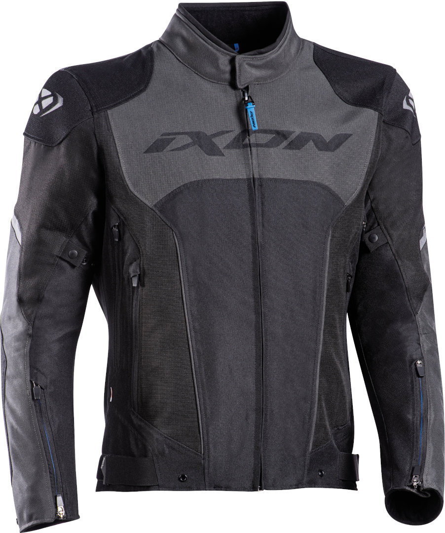 Ixon Dragg Motorrad Textiljacke schwarz/grau L Abbildung 1