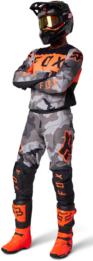 FOX 180 BNKR Motocross Hose dunkelgrau/camouflage 28 Abbildung 3