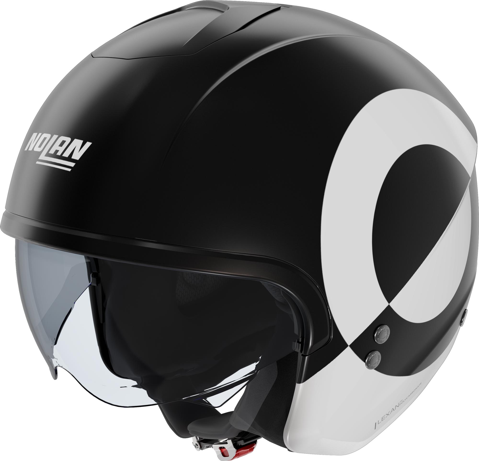 Nolan N20-2 Viceversa Jethelm schwarz/weiß S (56) Abbildung 1
