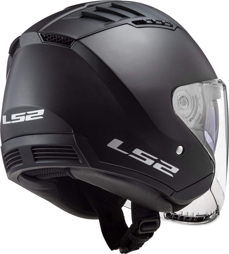 LS2 OF600 Copter II Jethelm schwarz matt M (57/58) Abbildung 5