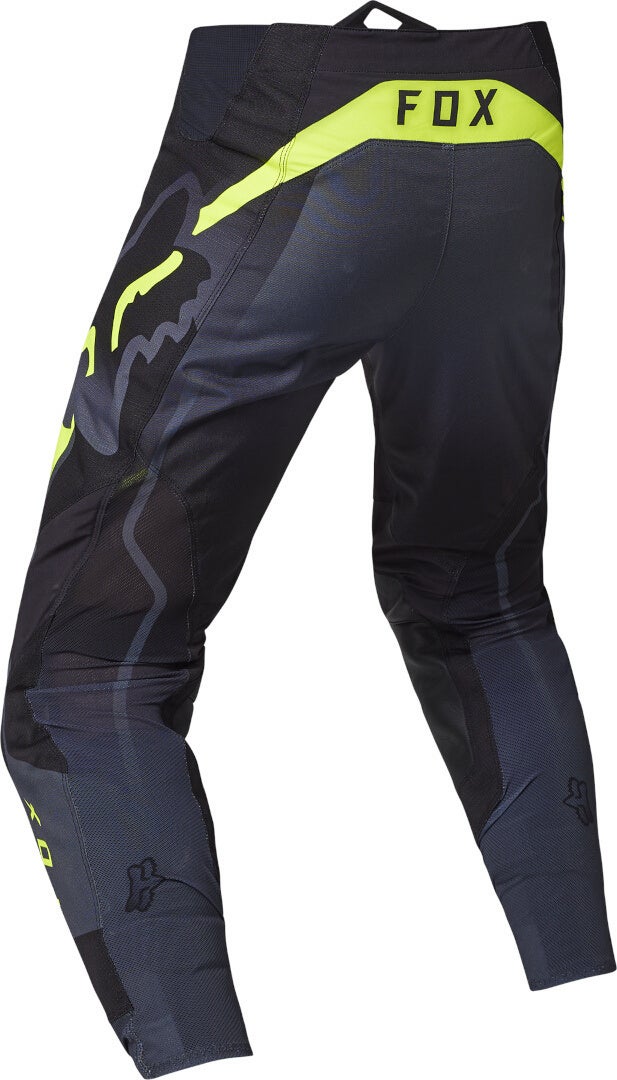FOX 360 Vizen Pantaloni Motocross nero/giallo 32 Figura 2