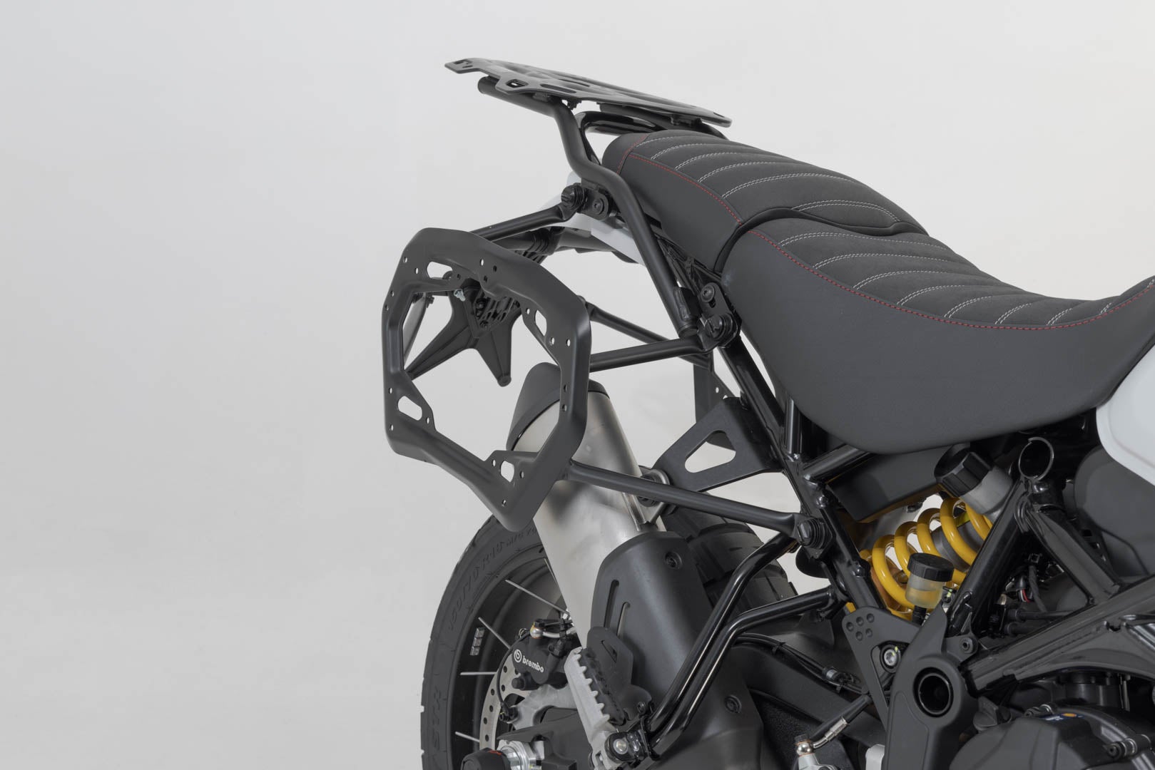 SW-Motech TRAX ADV aluminum case system US model - Silver. 45/37L. DesertX (22-) / Rally (23-). Figure 3