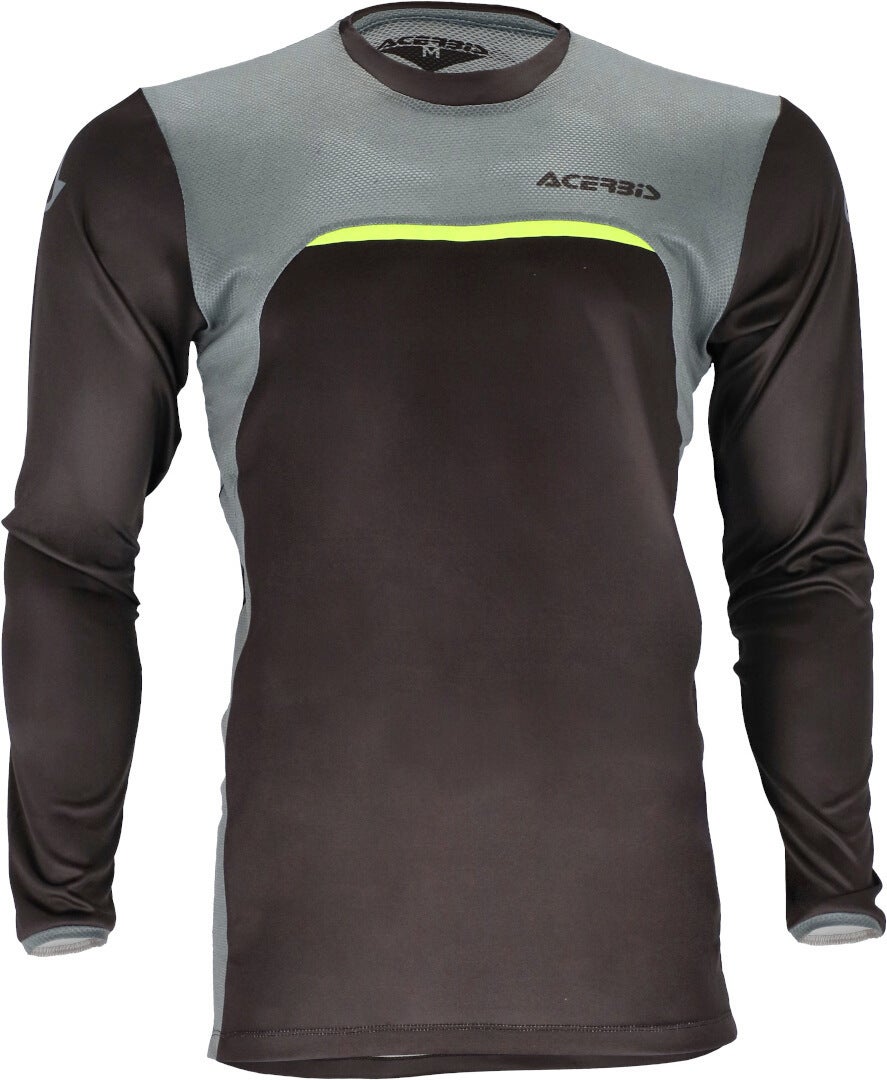 Acerbis X-Duro Motocross Jersey sort/gul M Figur 5
