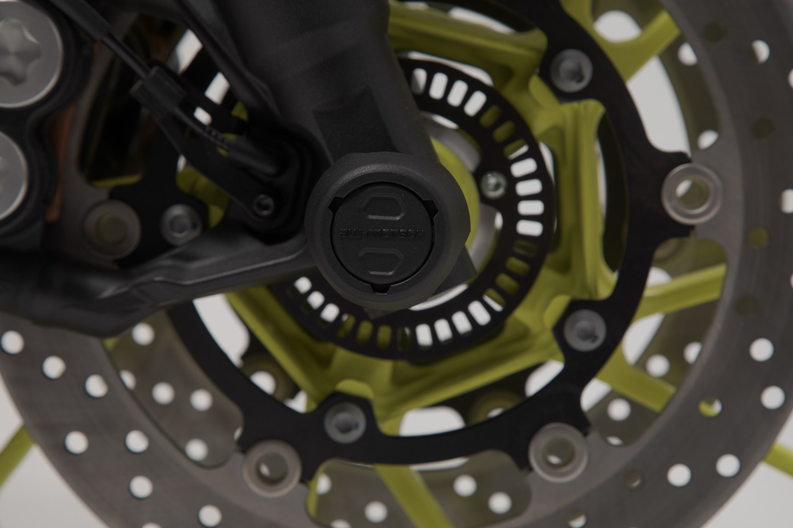 Set SW-Motech Slider pentru puntea față - Negru. MT-09 / Tracer 900 / YZF-R7, Aprilia. Figura 3