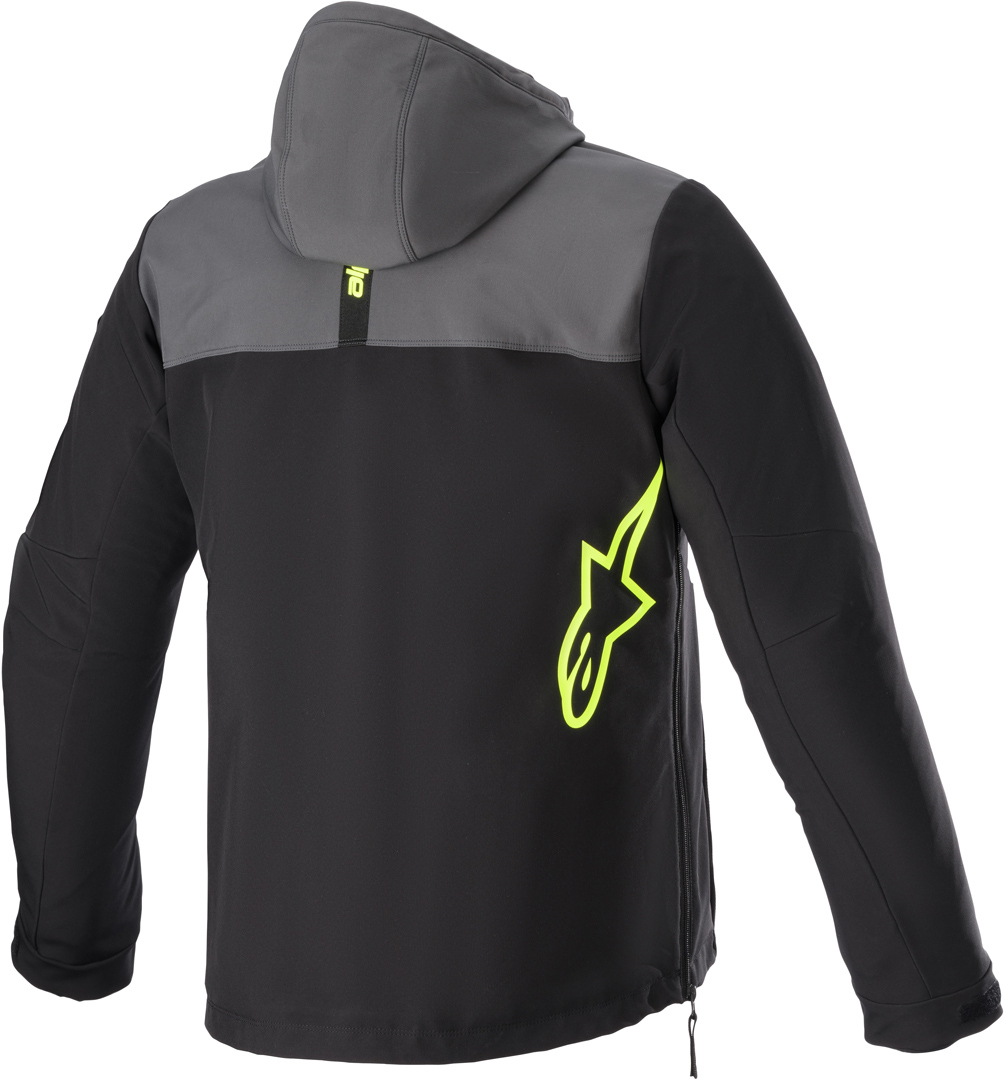 Alpinestars Sherpa Motorcycle Textile Jacket black/grey/yellow 4XL Figure 2