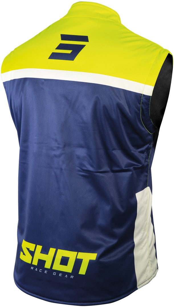 Shot Bodywarmer Lite 2.0 Motocross Vest blue/yellow S Figure 2