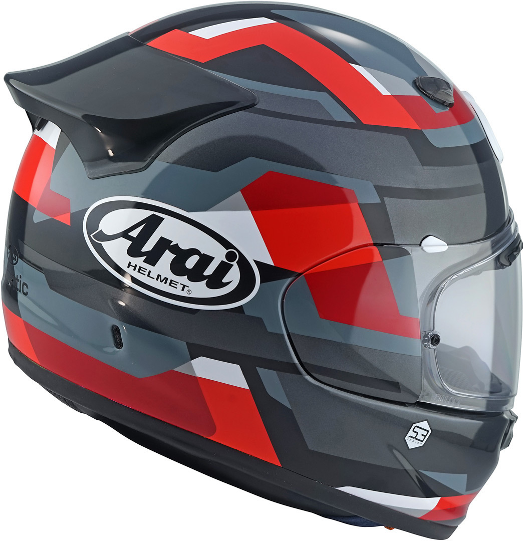 Arai Quantic Abstract Hełm czerwony/ XL (61/62) Rysunek 2