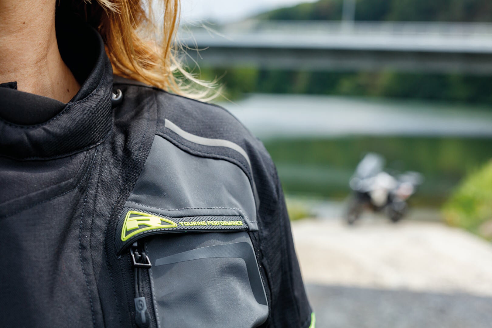 Richa Infinity 2 Flare imperméable à l’eau dames moto textile veste XL Figure 4
