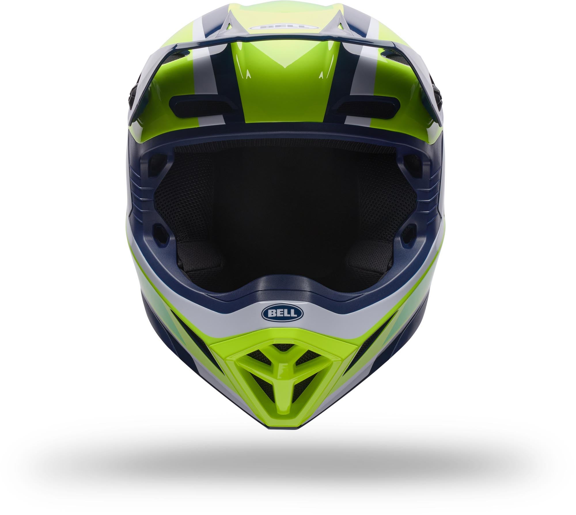 Bell MX-10 MIPS Spiral Jeugd motocrosshelm Geel Y/L (52/53) Figuur 3