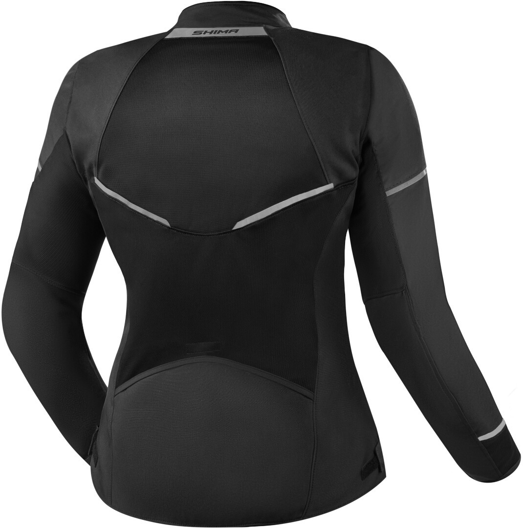 SHIMA X-Mesh 2.0 Jachetă textilă pentru motociclete pentru doamne Negru/gri XS Figura 2