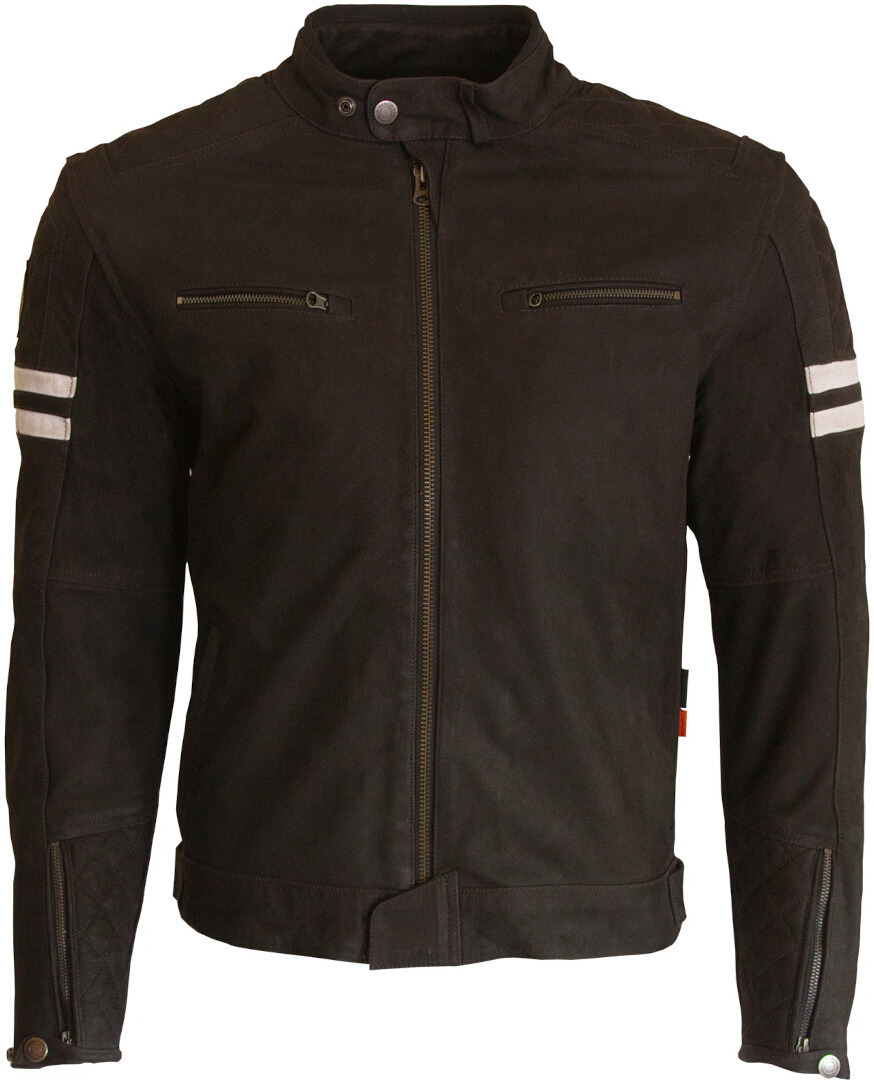 Side view of Merlin Hixon II D3O Motorcycle Leather Jacket