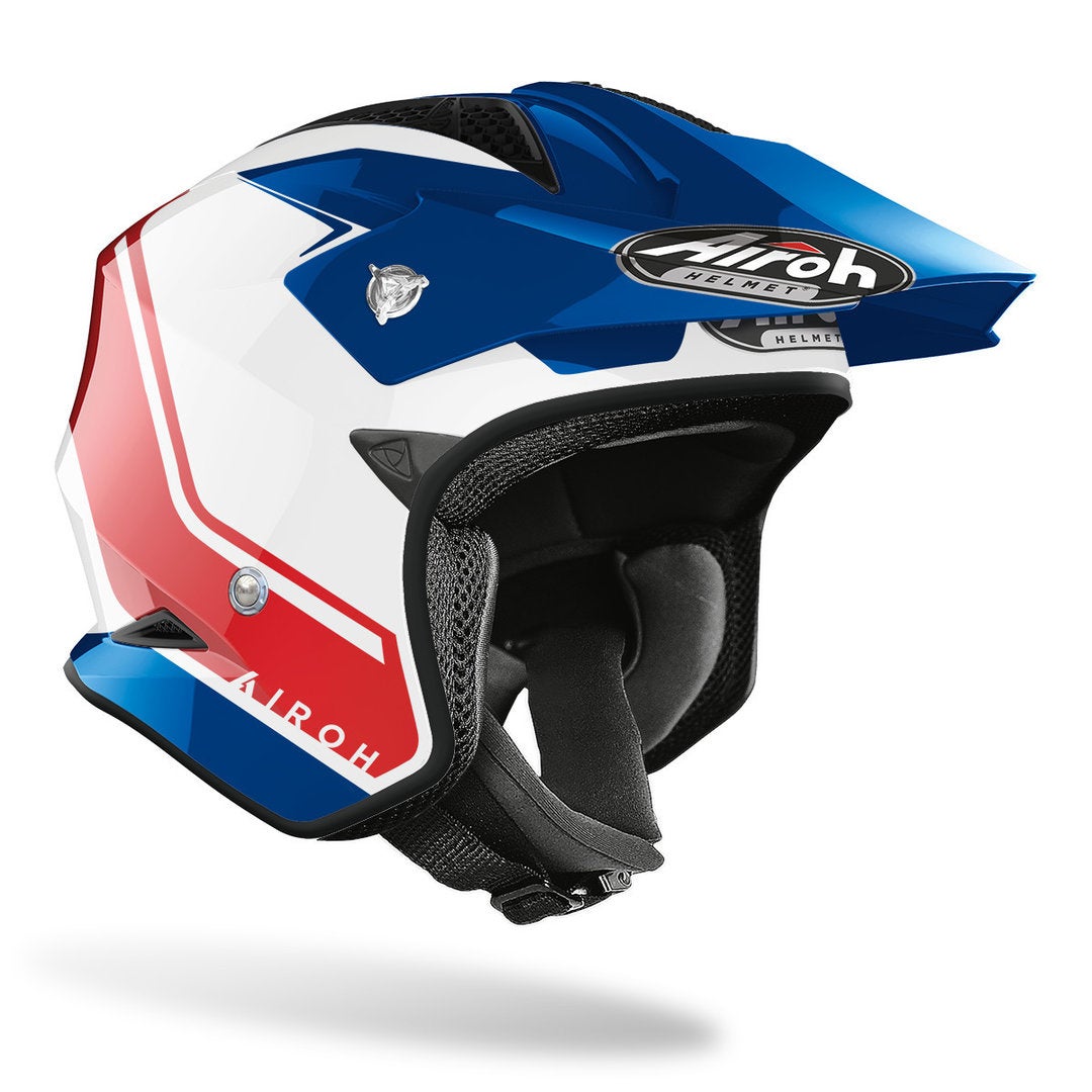 Airoh TRR S Keen Cască cu reacție de probă Albastru/Roșu/Alb M (57/58) Figura 3