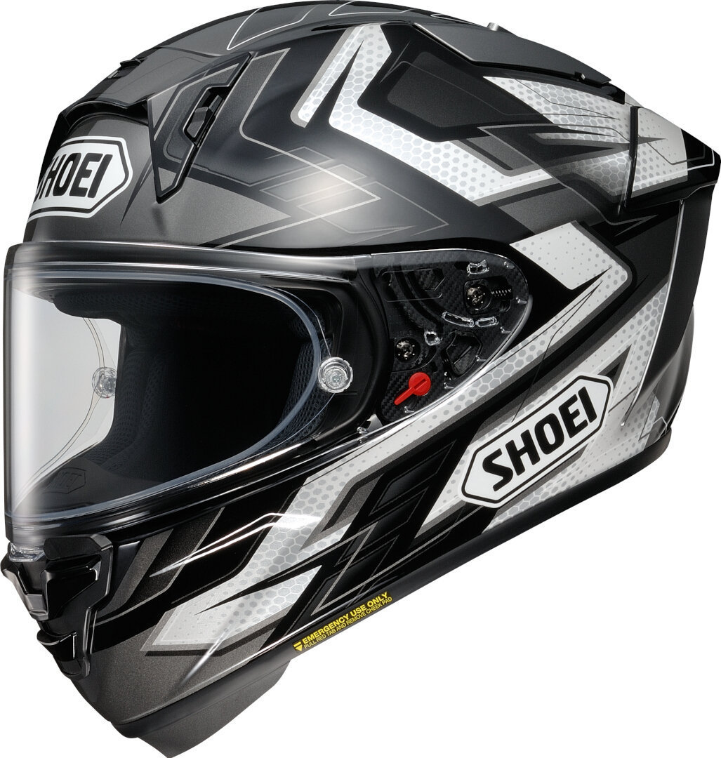 Shoei X-SPR Pro Escalate Cască negru/gri/alb XL (61/62) Figura 1