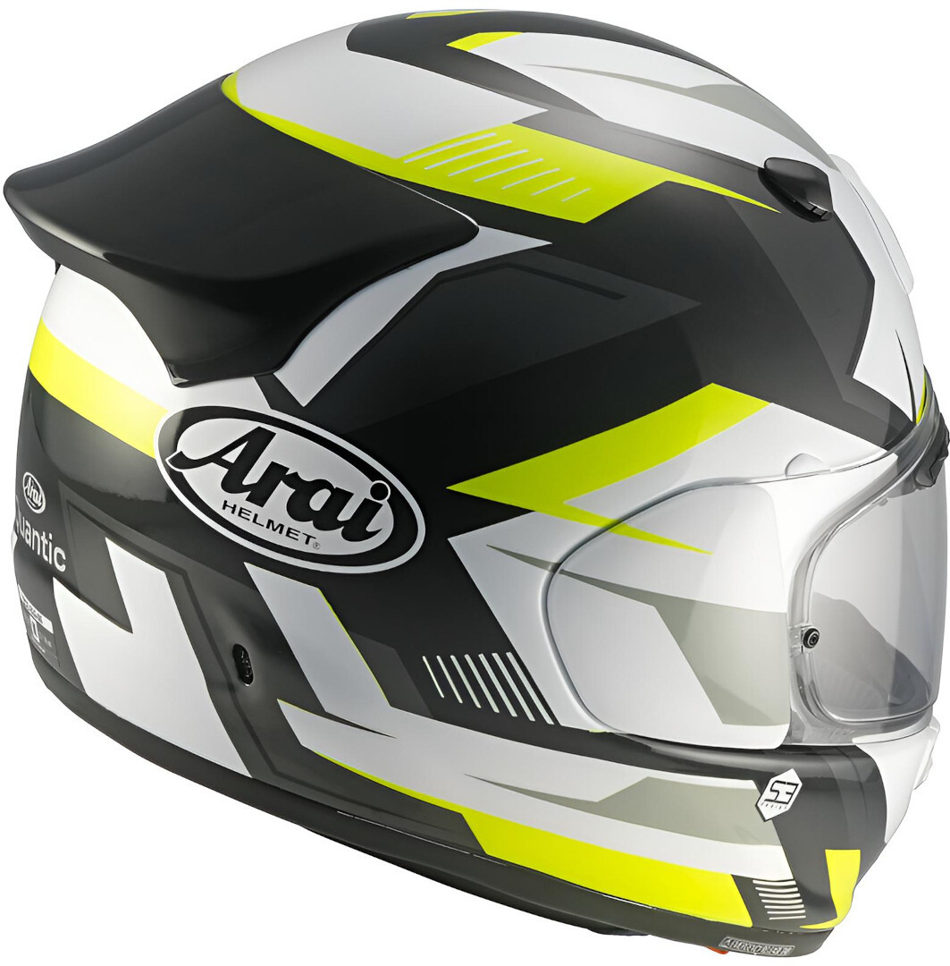 Arai Quantic Supra Helm gelb/schwarz/weiß M (57/58) Abbildung 2