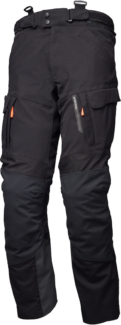 Modeka Paneo LT wasserdichte Motorrad Textilhose schwarz Lang L Abbildung 1