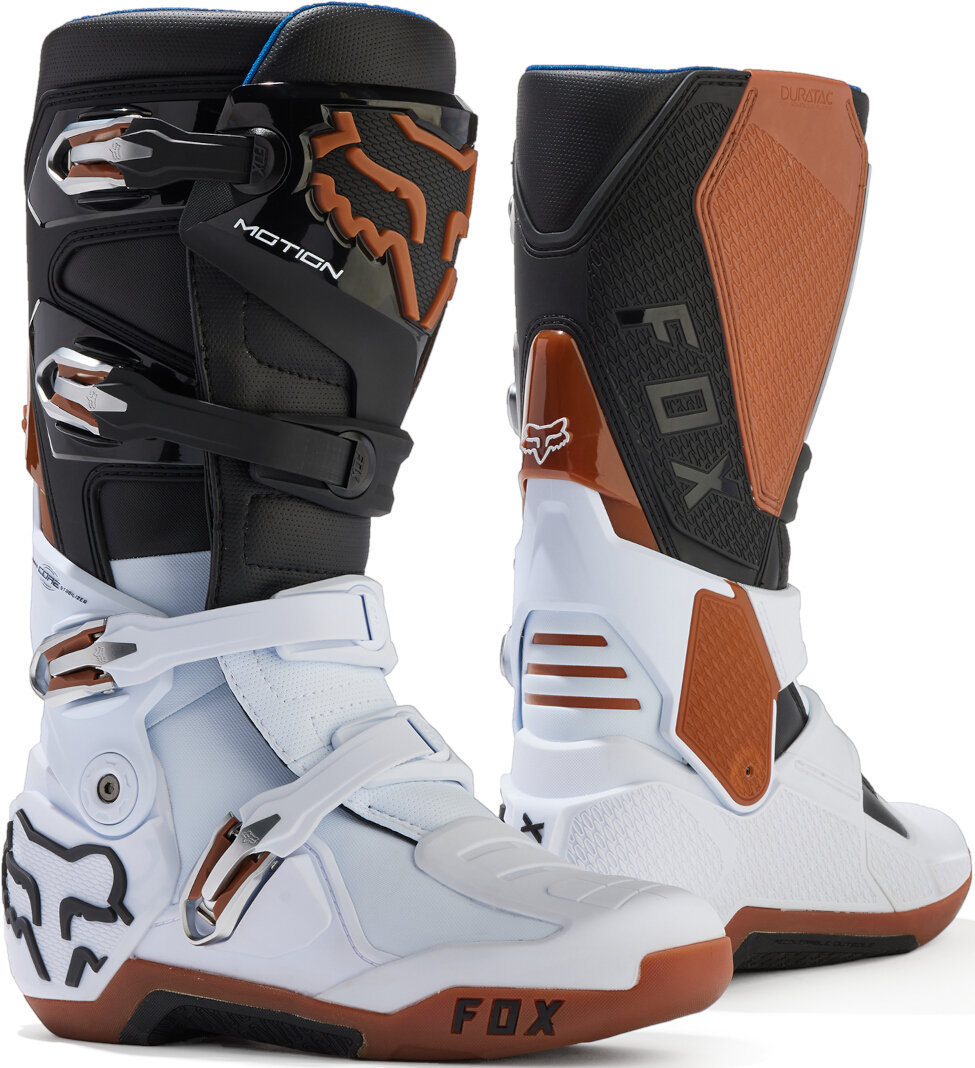 FOX Motion Botas de Motocross preto/branco 6 Figura 1