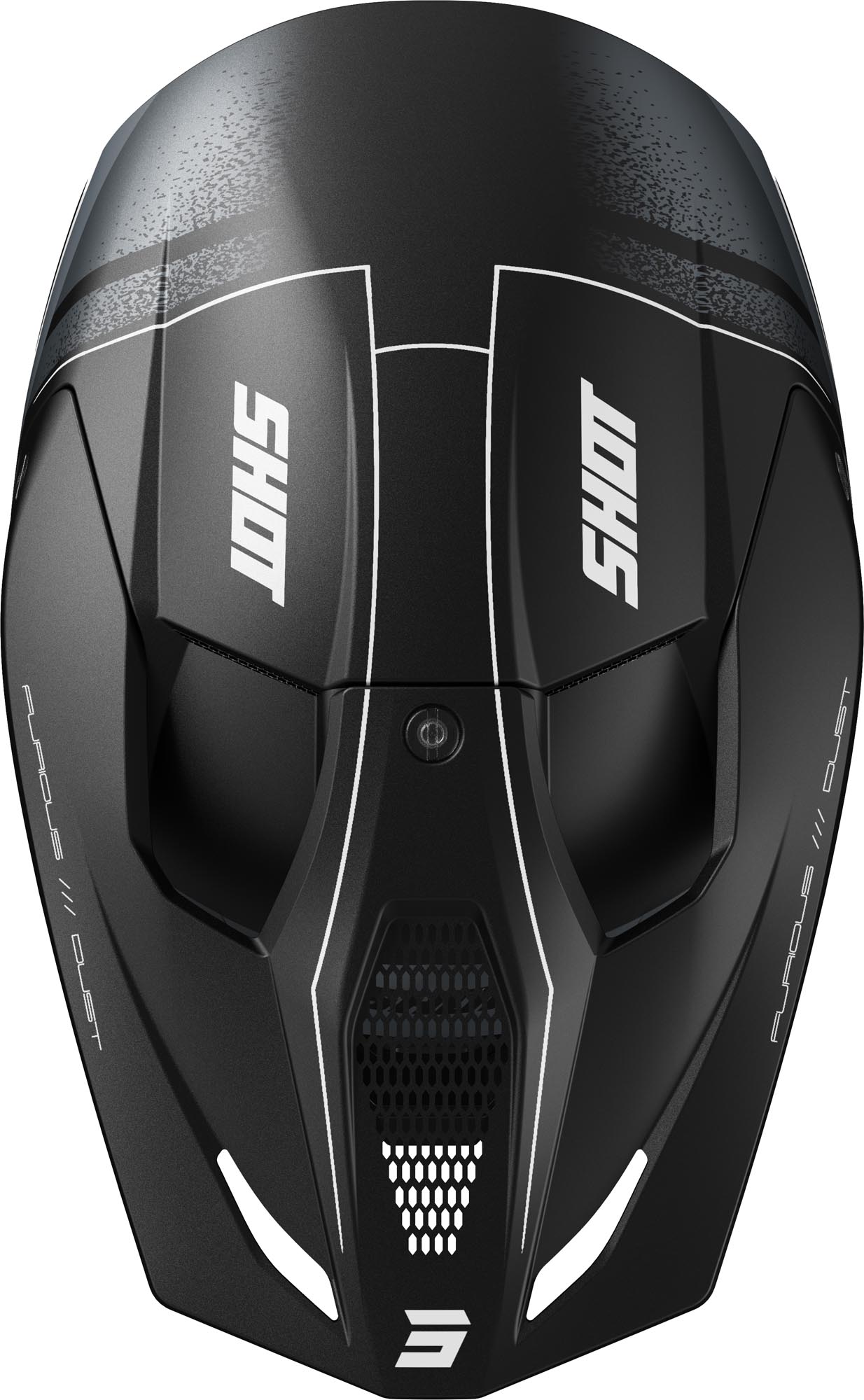 Shot Furious Dust Mips Cască de motocross Black matt XL (61/62) Figura 2