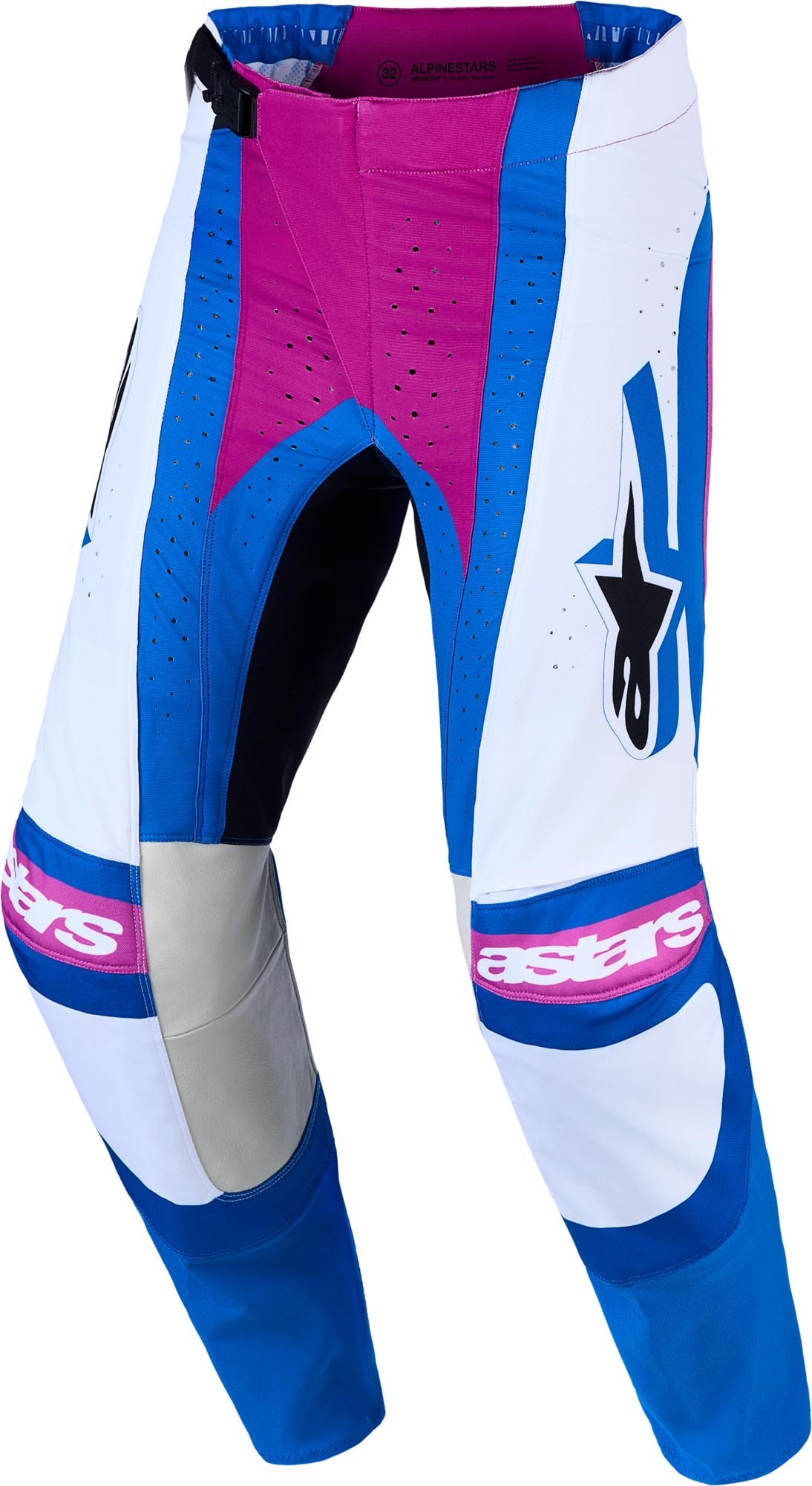 Alpinestars Techstar Maven Motocross Pants black/white/blue/red 32 Figure 1