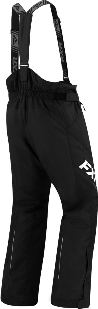 FXR Clutch FX 2023 Snowmobile Bib Pants black/white XXL Figure 2