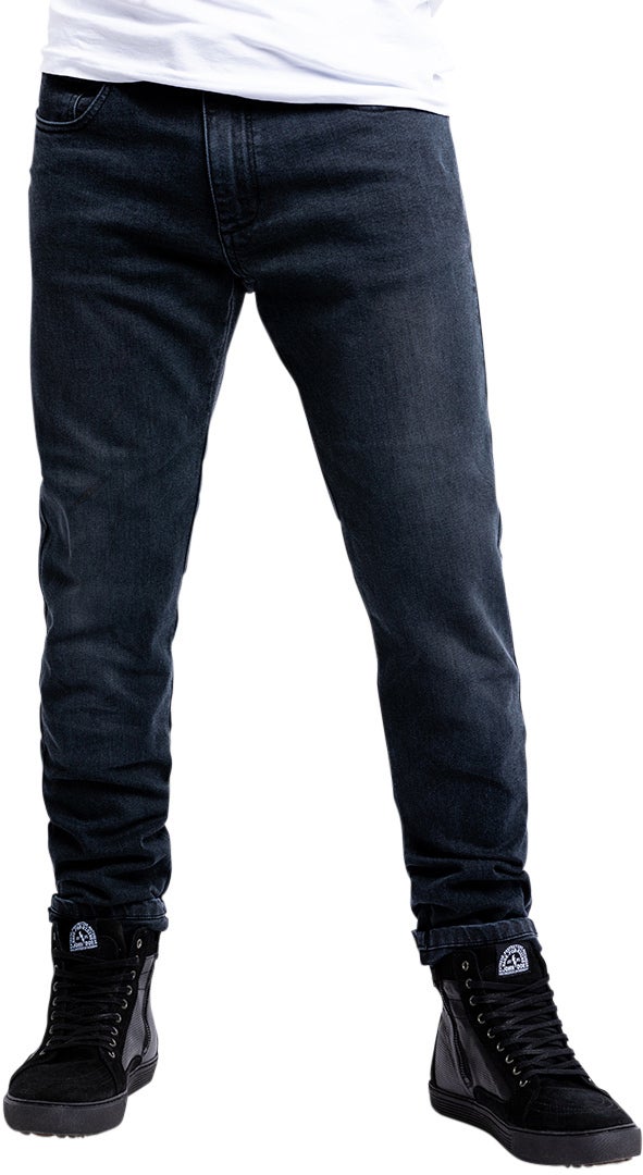John Doe Pioneer Mono Motorcykel Jeans Sort vask 36 L30 Figur 9
