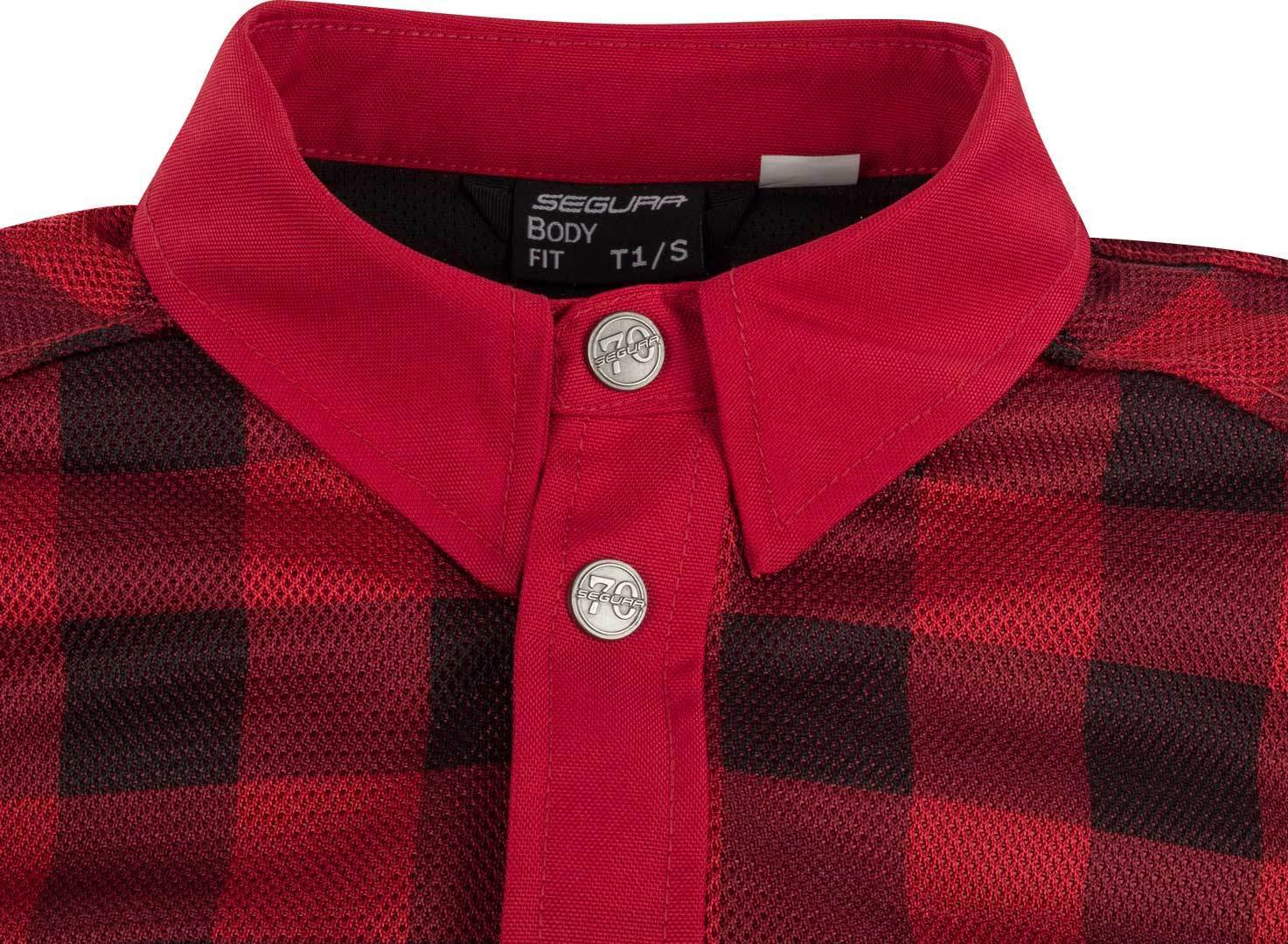 Segura Jovan Camicia moto da donna nero/rosso 48 Figura 3