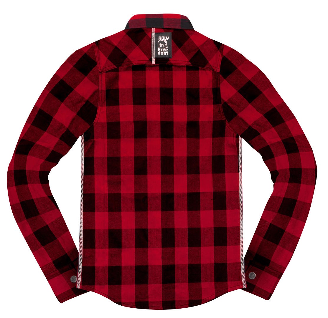 HolyFreedom Jessie James Flannel Camicia rosso XXL Figura 2