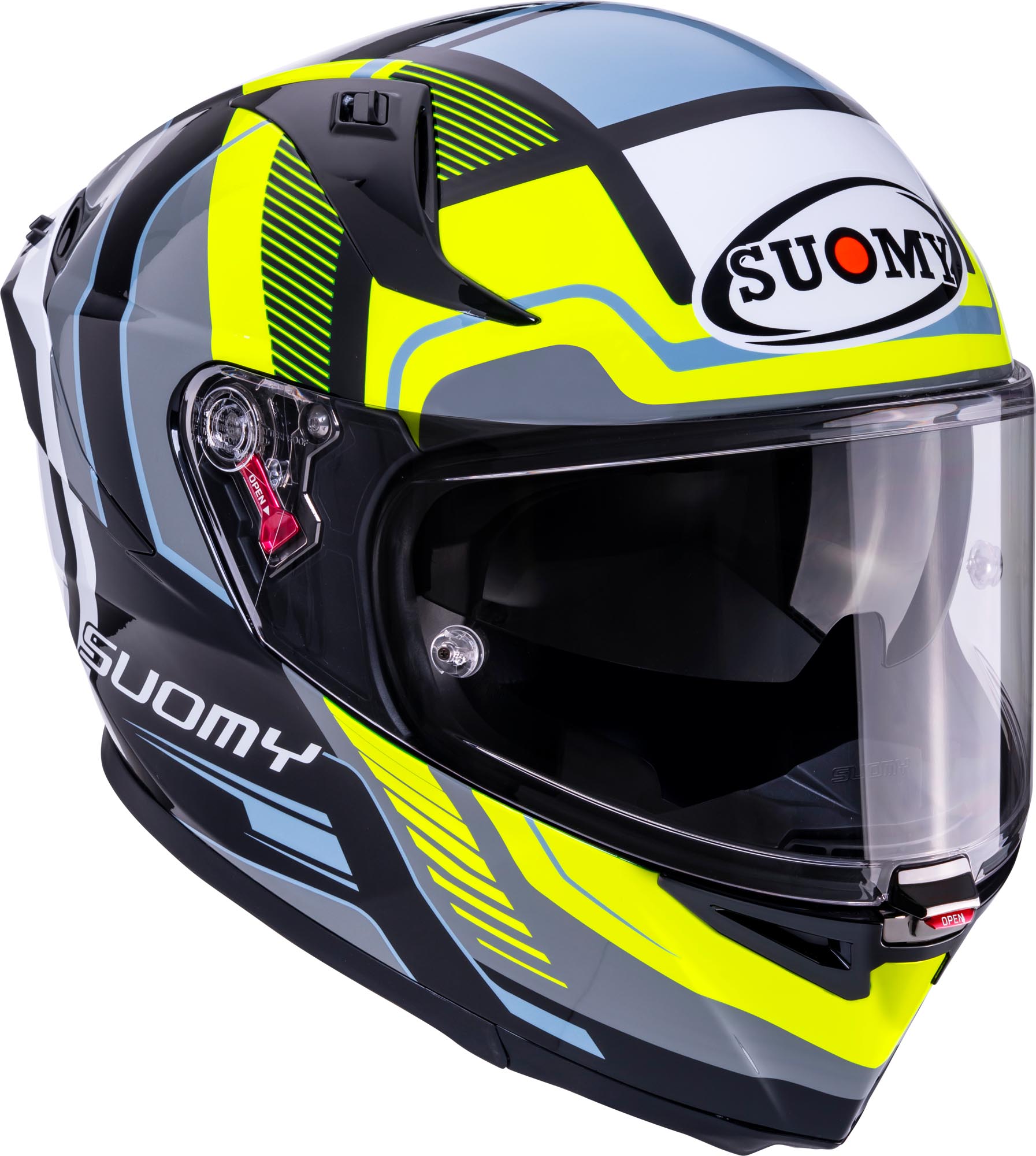 Suomy Speedstar 2 Parallax Casque noir/jaune/blanc S (55/56) Figure 7