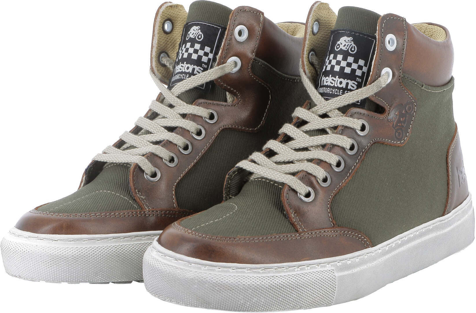 Helstons Kobe Scarpe da moto oliva/marrone 46 Figura 3