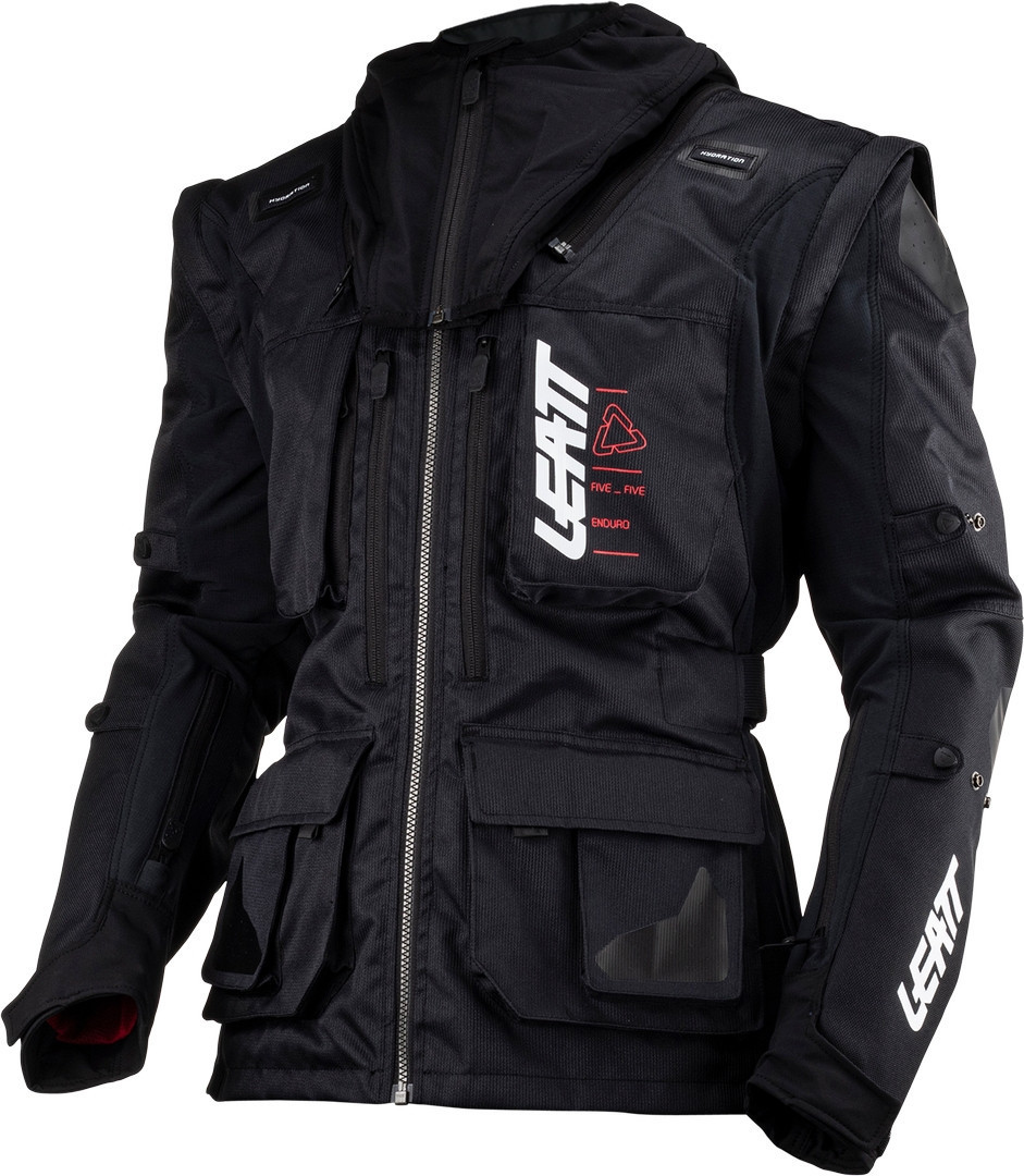 Leatt Men's Black 5.5 Enduro 2023 Motocross Jacket