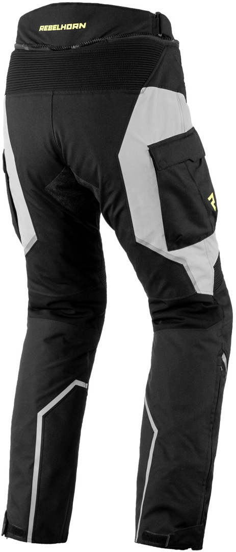 Rebelhorn Hardy II Motorrad Textilhose schwarz/grau L Abbildung 2