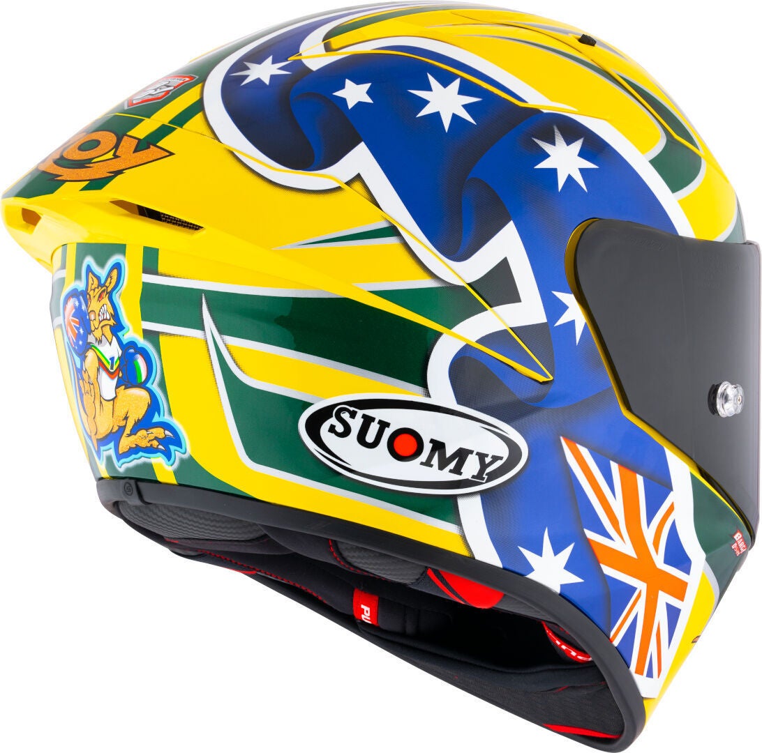 Suomy S1-XR GP Troy Bayliss Replica 2005 FIM E06 Casco XXL (63) Figura 8