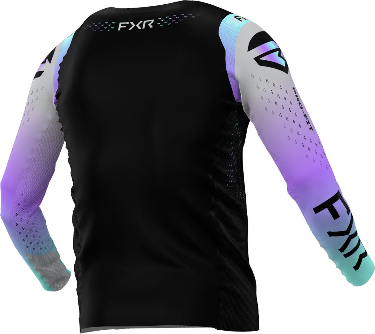 FXR Helium 2023 Motocross trøje sort/lilla XL Figur 2