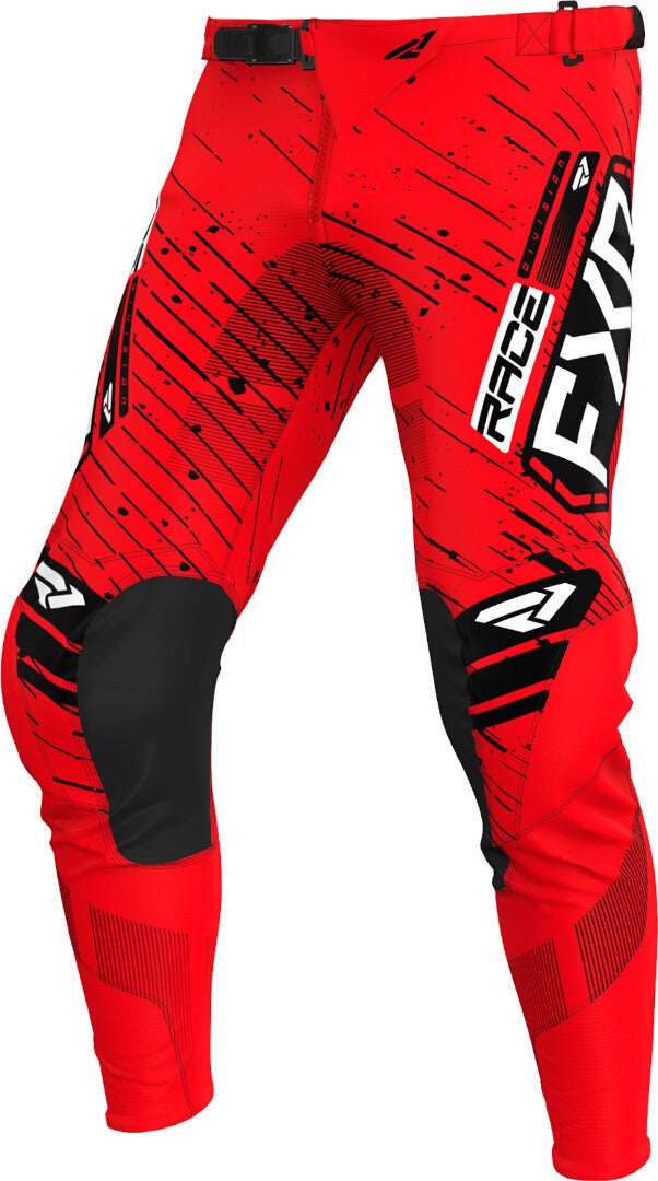 FXR Podium 2025 Motocross Pants red/white/black 34 Figure 1