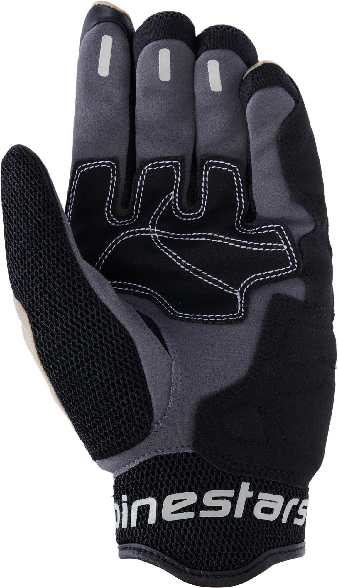 Alpinestars Mogress Airflow Motorcykelhandsker Beige/sort L Figur 2