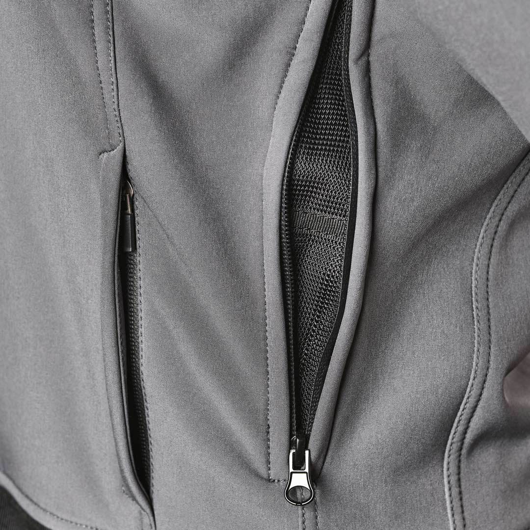 GMS Metropole waterproof Motorcycle Textile Jacket grey XXL Figure 5